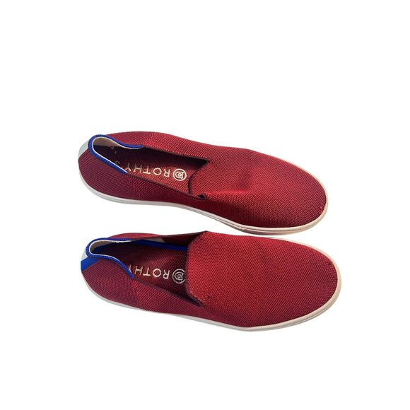 Rothy’s “The Sneaker” Garnet Red Wine RARE size 8.5 - Picture 2 of 6
